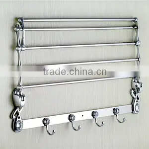 WESDA Stainless Steel Folding Towel Rack,folding Bathroom Rack 166B thumbnail-2