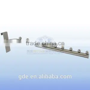 Metal Chrome 7 Balls Display Hook for Gridwall thumbnail-1