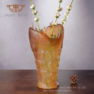 2021 New Folkcrafts Black Artwork Vase Rhinoceros Design Manufacturers Wholesale thumbnail-3