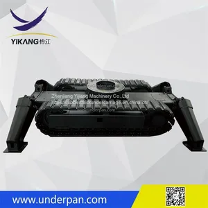 Custom Underwater Robot Parts Steel Track Undercarriage With Rotary Bearing From China thumbnail-1
