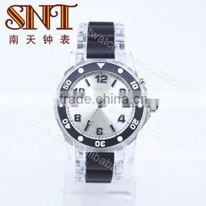 Newest Style Plastic Watch Custom Logo Plastic Watch thumbnail-1