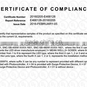 Super Slim New Design UL CUL Approved Led Shoebox Light 480W thumbnail-6
