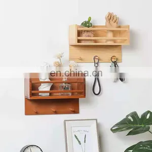 Kitchen Hanging Shelf for the Shower Bathroom Set of 2 Wall Mounted Organizer Storage Containers Shelves Floating thumbnail-1