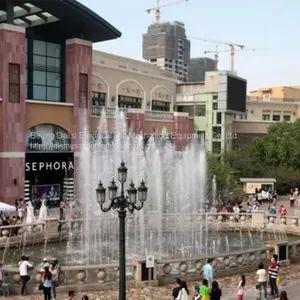 Square Fountain Custom Landscape Fountain Square Interactive Fountain Square Water Show Manufacturer thumbnail-1