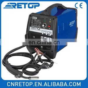 MIG175P Gas & Flux Gasless Hot dc Motors Inverter Welder Welding Machine Manufacture Supply thumbnail-2