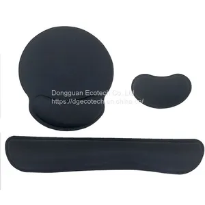Memory Foam Wrist Pad Mouse Pads Wrist Rest For Keyboard Arm Support Custom Keyboard and Mouse Pad Custom Printing Mouse Mat Factory thumbnail-3
