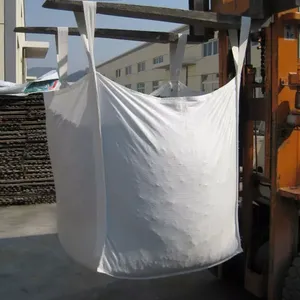 Rectangular Canvas Tote Bag For Stone Ventilated Breathable Bulk Bag For Wood Logs PP Woven Bags 1m3 Circular Super Sacks thumbnail-3
