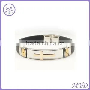 Wholesale Silicone Custom Bracelet thumbnail-4