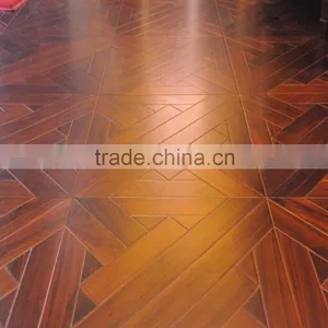 Black Walnut Parquet Smooth Engineered Wood Flooring 15mm thumbnail-1
