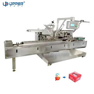Egg Shaped Toys Automatic Horizontal Cartoning Machine Equipped With Steel Stamp Coding Device thumbnail-1