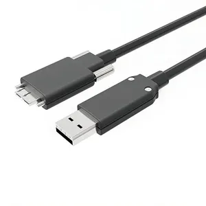 USB3.1 Gen1 Hybrid AOC-Active Optical Cable-AM to Micro-B 20m 5Gbps thumbnail-1