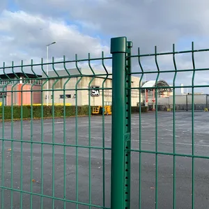 Custom Size 3D Curved Fence for Airport Perimeter Security With Crash-Rated Standards thumbnail-4