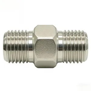 1/4in. Male NPT to 1/4in. Metal Face Seal High Purity UHP Fitting for Semiconductor Industry thumbnail-2
