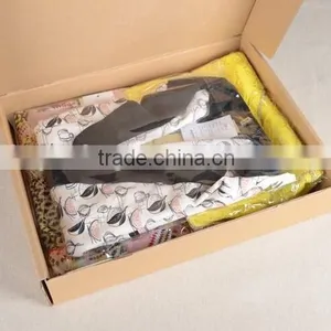 Fashionable Dress Brown Kraft Packaging Box Garment Delivery Box Quality Choice thumbnail-2