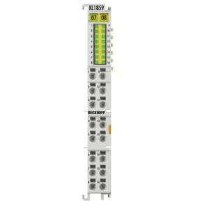 BECKHOFF KL1859 8-Channel Digital Input and 8-Channel Digital Output Bus Terminal 24V DC PLC Module thumbnail-1