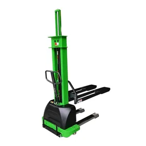 Electric Self Loading Stacker 1500kg 800-1600mm Lift Height Portable Design Easy Operation for Truck Loading Warehouse thumbnail-1