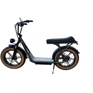 20inch Electric Curiser Scooter Motorcycle With Bench Seat thumbnail-2