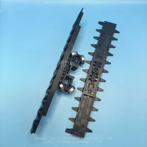 1873 High-Speed Screw Machine Special Chain，Sawtooth Four-Leg Bearing Spiral Machine Chain Plate，Turning Steel Base Chain Plate thumbnail-2