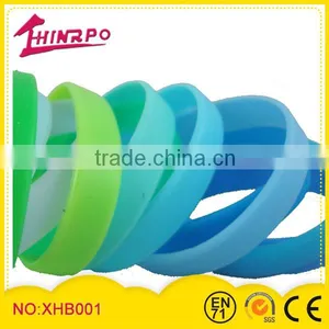 China Manufacture Custom Silicone Bands Cheap Wristband thumbnail-1
