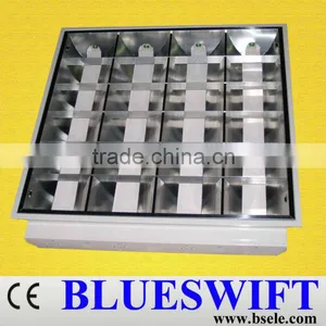 T8 Louver 4*18W Troffer Light CE RoHs thumbnail-1