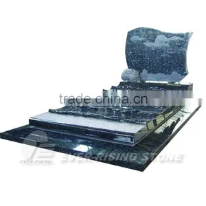 Blue Pearl Granite Popular European Style Headstones thumbnail-1
