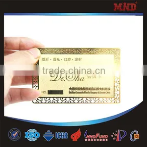 MDM3 Laser Cut Metal Business Card/engraved Metal Business Card thumbnail-2