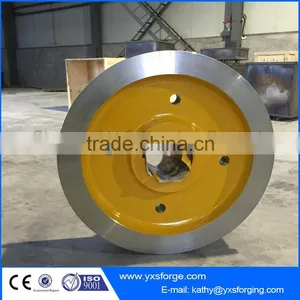 Monorail Suspension Workshop Use Electric Overhead Crane Wheels thumbnail-5