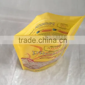 PE Bag Used for Rice Packing With Zipper Top thumbnail-3