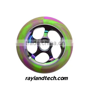 Neo Chrome Finish 110mm Scooter Wheels Factory Promotion thumbnail-4