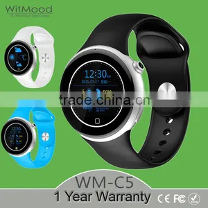 Smart Watch C5 Sync Notifier Support SIM TF Card Multi Language Waterproof For IPhone IOS Android Camera PK DZ09 thumbnail-1