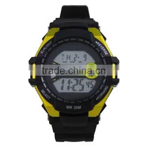 LP1338_YW Rubber Strap Digital Chronograph Timer Counter LCD Sports Watch thumbnail-2