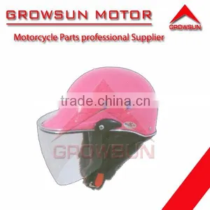 Cheap Hot Half Face Motorcycle Helmet GS-515 Pink thumbnail-1
