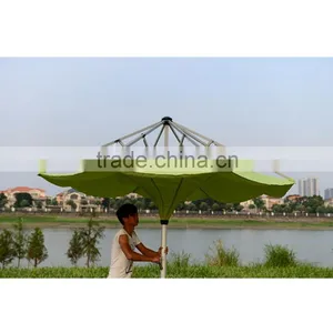 Outdoor Beach Patio Folding Sunshade Umbrella Fashion Reverse Inverted Umbrella thumbnail-4