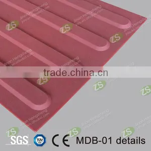 Nano Yellow Rubber Warning Tactile Flooring for Blind thumbnail-3