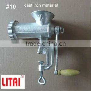 New Manual Meat Mincer Hand Operated Meat Grinder Stainless Steel Material For Home Use Slicer Multi 10# 8# 5# Good Quality thumbnail-1