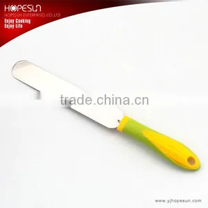 New Design Cake Decorating Tool Long Stainless Steel Cake Knife With Plastic Handle thumbnail-2