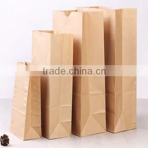 PE Laminted Printed Brown Kraft Paper Bread Bag With Different Size thumbnail-1