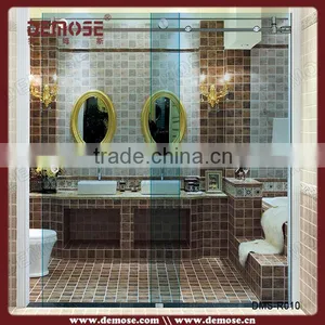 10mm Tempered Glass Used Shower Doors For Prefab DMS-R010 thumbnail-1