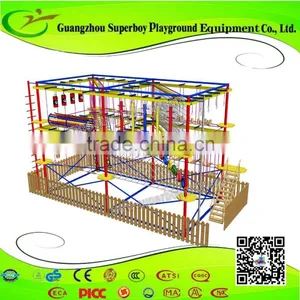 Children Indoor Games of Rope Course Wooden Indoor Games thumbnail-4