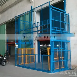 Cargo Elevator /guide Rail Lift / Hydraulic Warehouse Cargo Lift/ Vertical Cargo Lift thumbnail-4