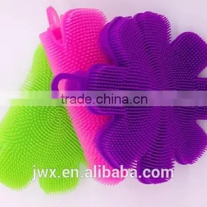 Pink Silicone Face Washing Brush for Household Usage thumbnail-2