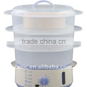 13.5L Electric Food Steamer CA-125 White/blue thumbnail-1