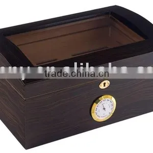 Ebony Macassar Humidor and Cigar Box thumbnail-1