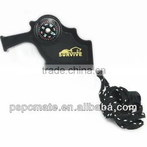 Multifunctional Whistle With Compass and Fire Starter Function thumbnail-1