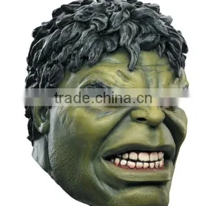 Cartoon Hulk Cosplay Latex Creepy Mask Halloween Full Head Mask Costume Prop Accessories thumbnail-1