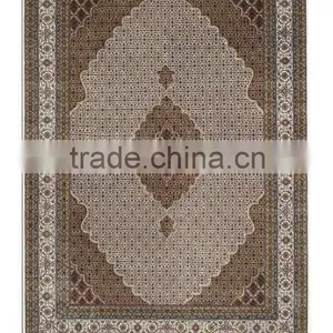 Mahi Tabriz Cream-Cream Made With Fine Wool thumbnail-1