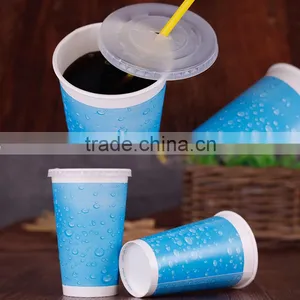 OEM Logo Printed Eco-friendlly Manufacture of 12 oz Cold Paper Cup thumbnail-2
