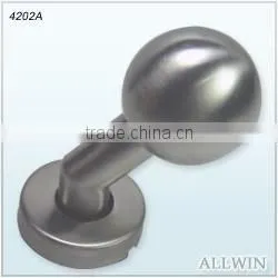 Door Round Knob With Oval Rose thumbnail-2