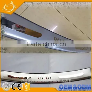 Stainless Steel Chrome Trunk Guard Footplate For Toyota Wish Rear Bumper Plate ( Outside Type) Auto Spare Parts for Wish thumbnail-3