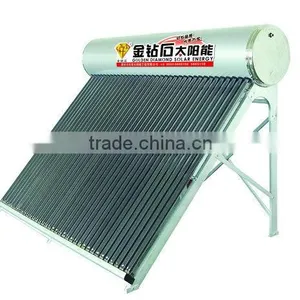 Compact Solar Water Heater With Solar Glass Heat Pipe thumbnail-1